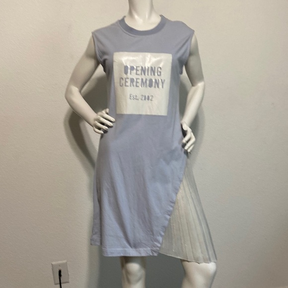 Open Ceremony T-Shirt Dress Short Sleeve Knee Length - Picture 1 of 6